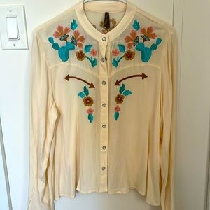 Stetson Women’s Western Cowgirl Blouse S